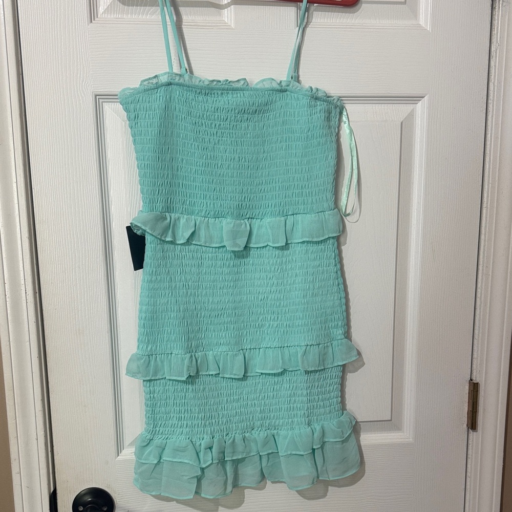 bebe Mint Green Mini Dress